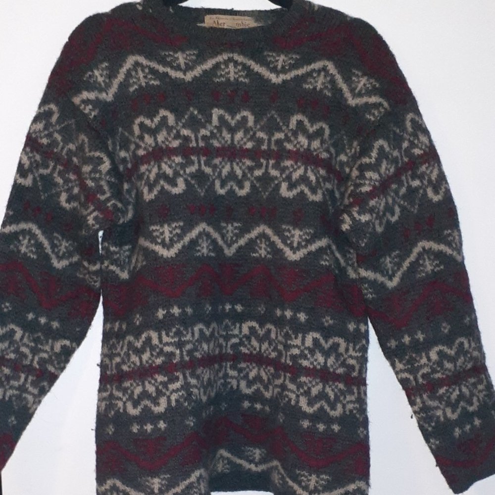 Vintage Wool Abercrombie Sweater
